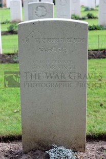 LA LAITERIE MILITARY CEMETERY - GOUGER SINGH, S